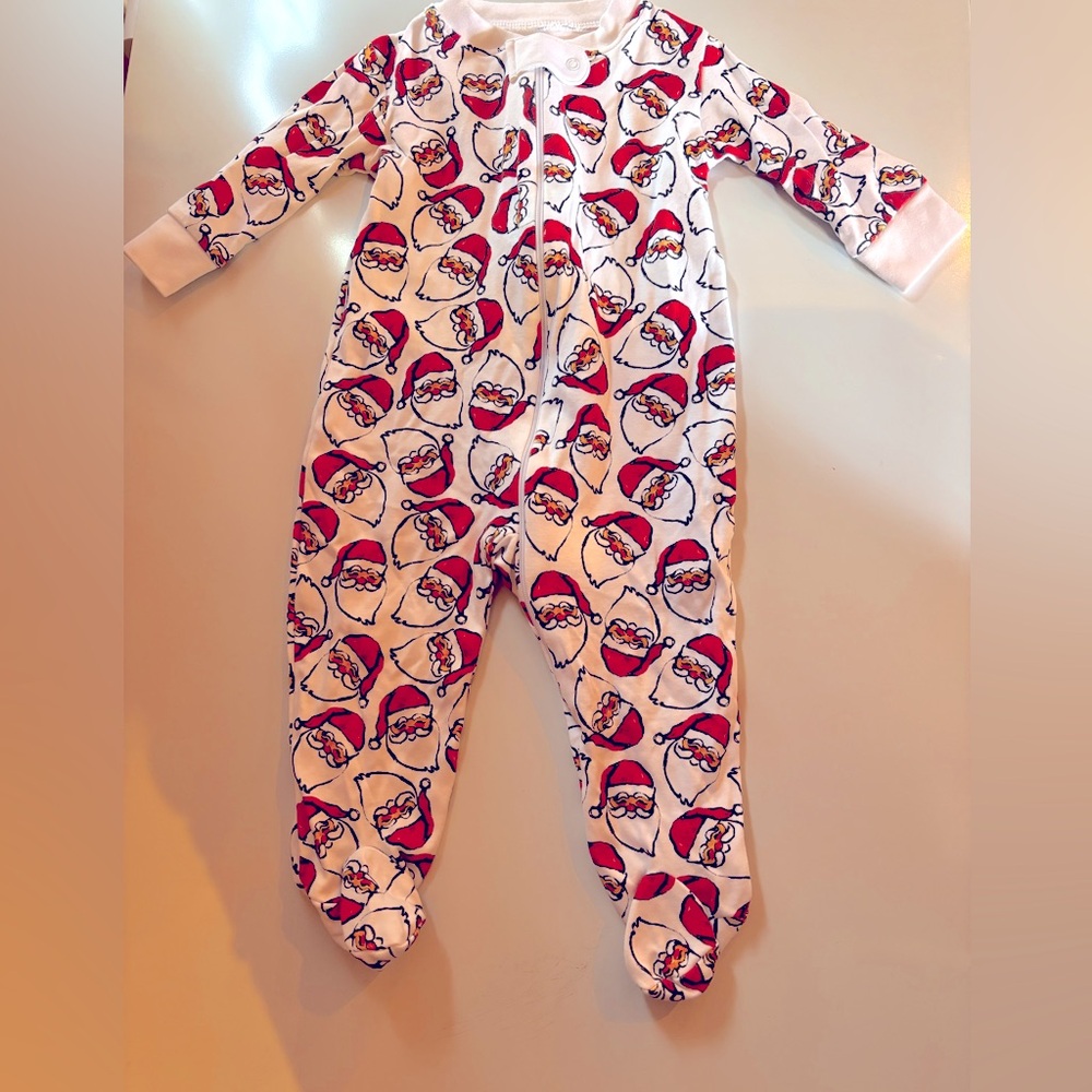 Sammy + Nat Santa pajamas
